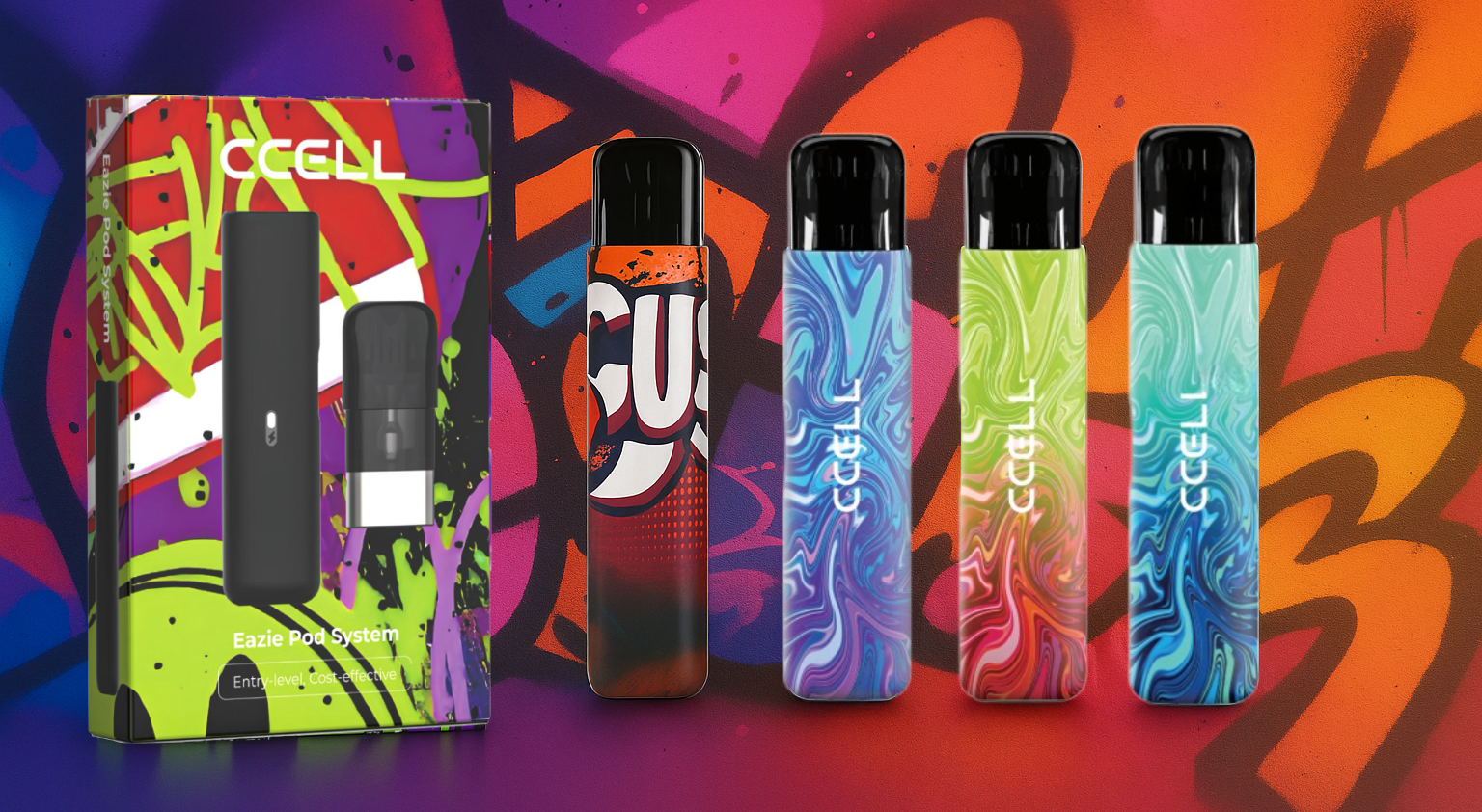 Ccell Eazie Pod System Retail Packaging