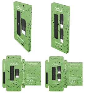 Crystaline Green Retail Packaging - CCell Eazie Pod System