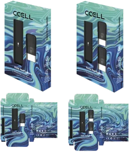 Laguna Blue Retail Packaging - CCell Eazie Pod System