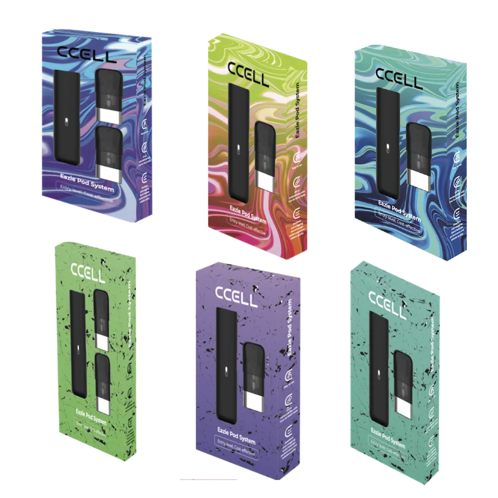 Retail Packaging <br />CCELL Eazie Pod System