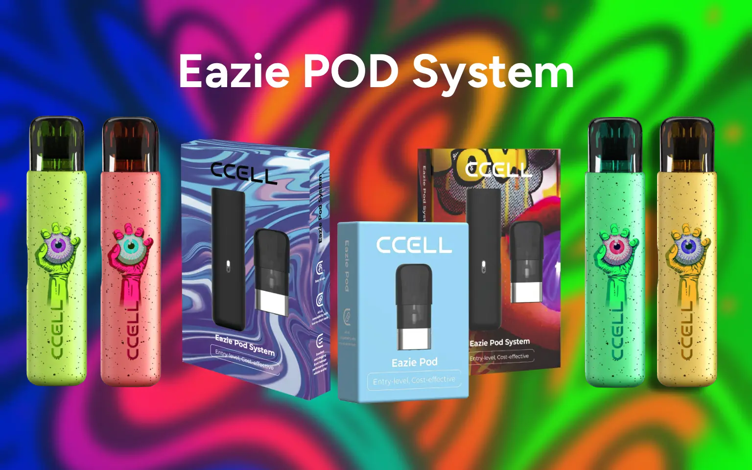 CCELL Eazie POD System - Dynamic Graffiti