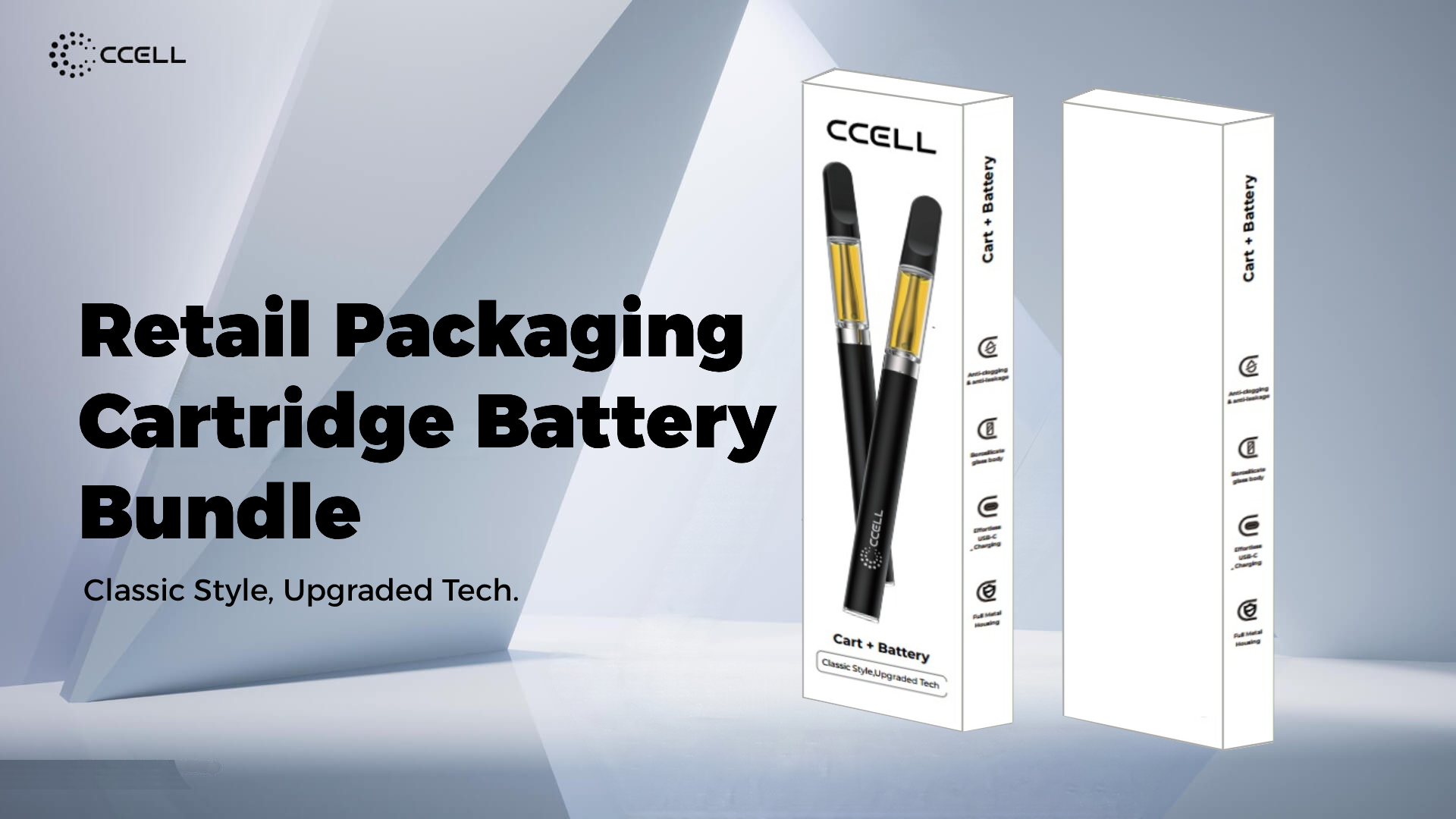 CCELL Cartridge Battery Bundle Retail Packaging | We Are CCELL Supplies