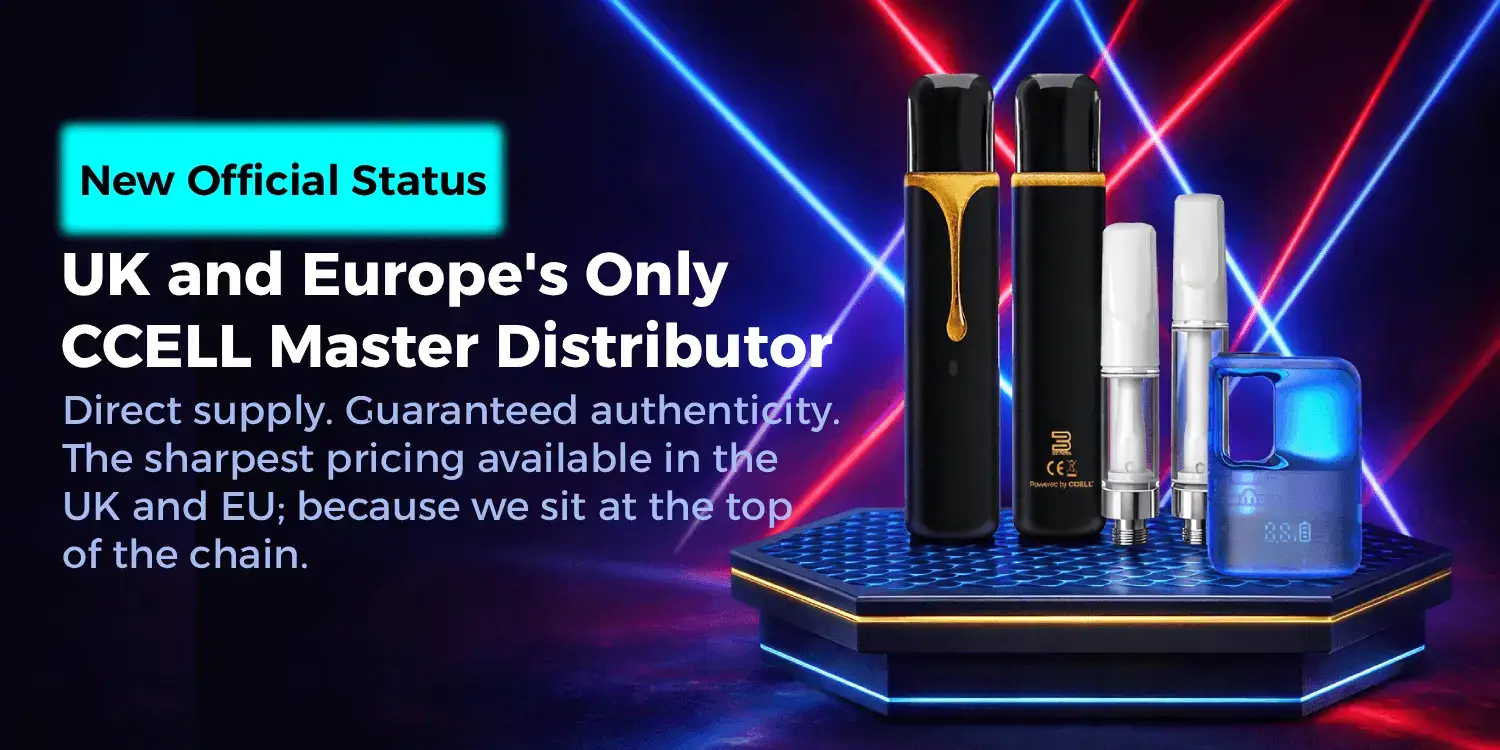 We Are CCELL Supplies | UK and Europe CCELL Master Distributor