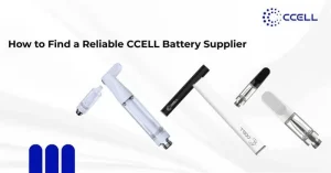 How to Find a Reliable CCELL Battery Supplier